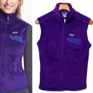 PATAGONIA Purple Slim Fit Re-Tool Vest Medium